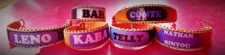 les bracelets de cuir